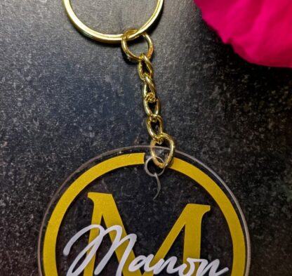 Porte clé personnalise_manon